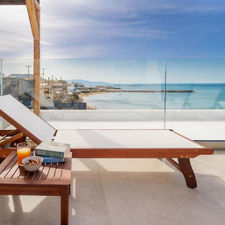 Wave, An Idyllic Seafront Suite By Nirousuites Kokkini Hani Exterior foto