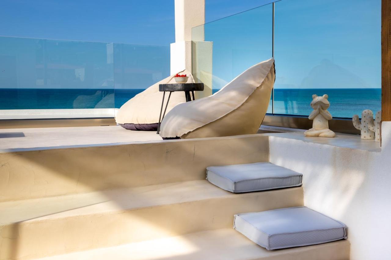 Wave, An Idyllic Seafront Suite By Nirousuites Kokkini Hani Exterior foto
